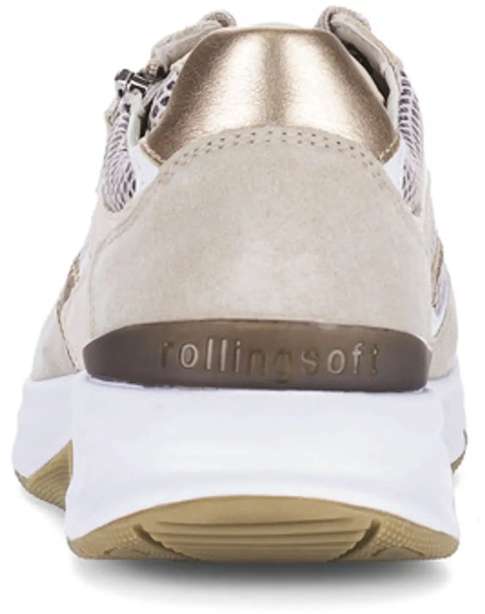 Gabor Rollingsoft Sneakers 101249 - Beige - afbeelding 5 van 6