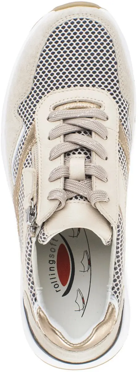 Gabor Rollingsoft Sneakers 101249 - Beige - afbeelding 4 van 6