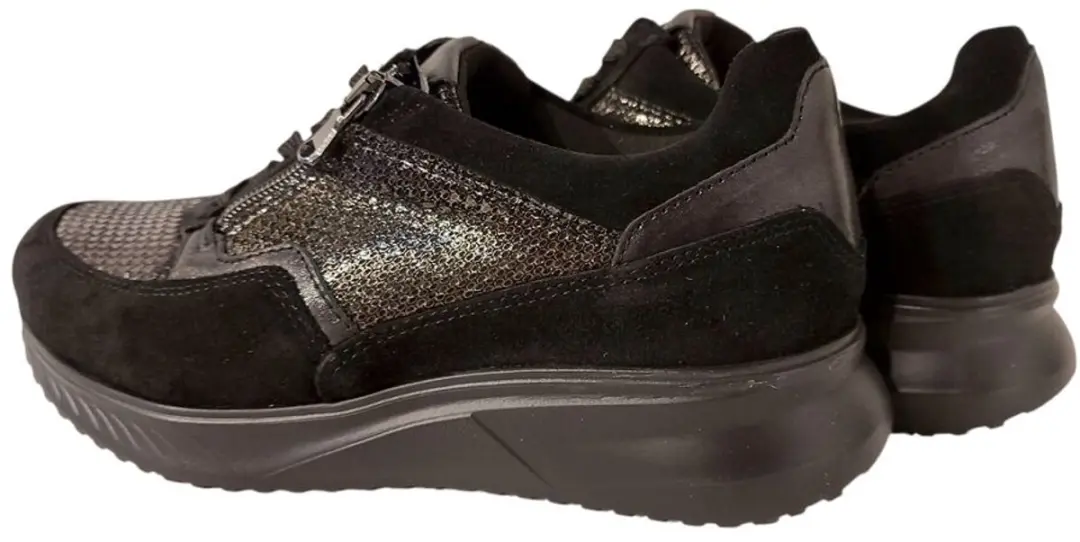 Waldlaufer Bungeez Sneaker 617K01 501 771 K Zwart