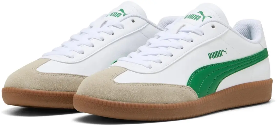 Puma 9-T unisex sportschoenen trainers 398174 18 wit/lichtgroen