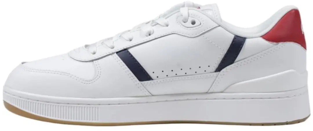 Lacoste T-Clip Set 224 Herentrainers 45 - Wit/Rood