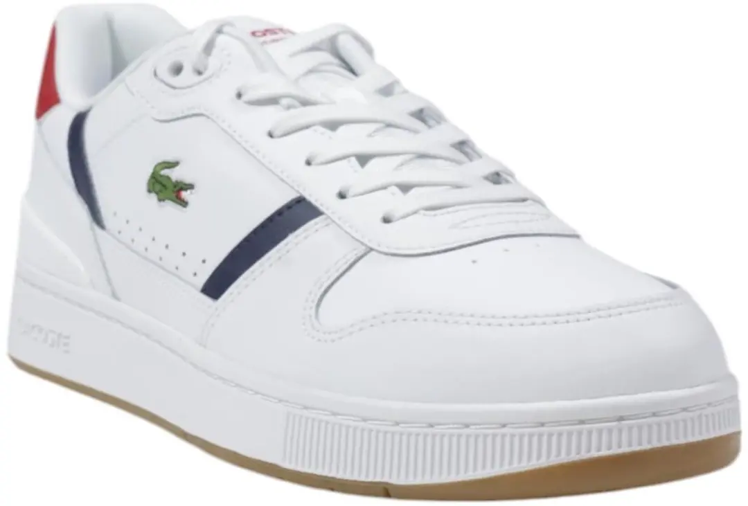 Lacoste T-Clip Set 224 Herentrainers 45 - Wit/Rood