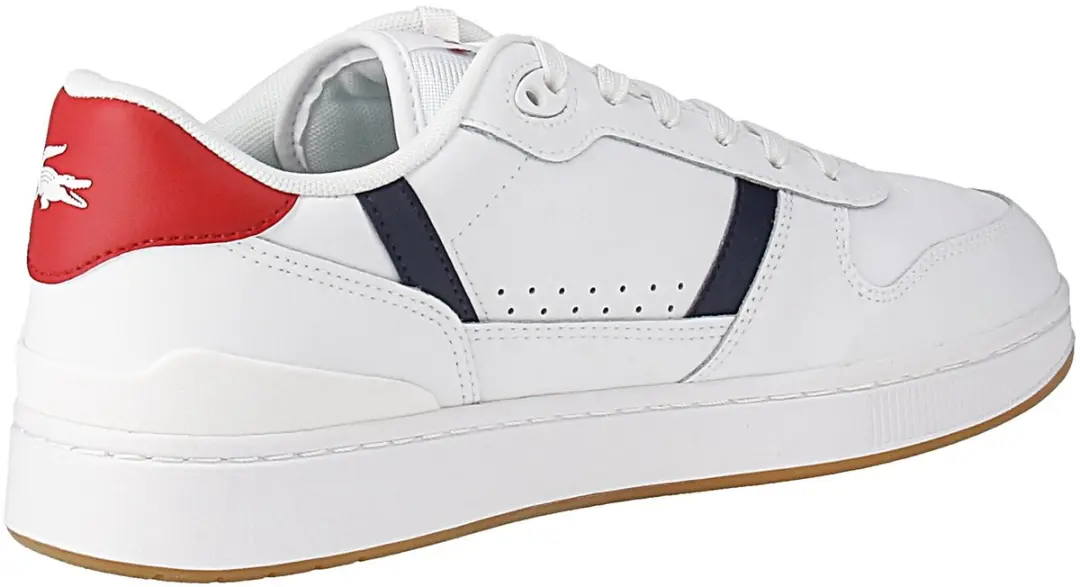 Lacoste T-Clip Set 224 Herentrainers 45 - Wit/Rood