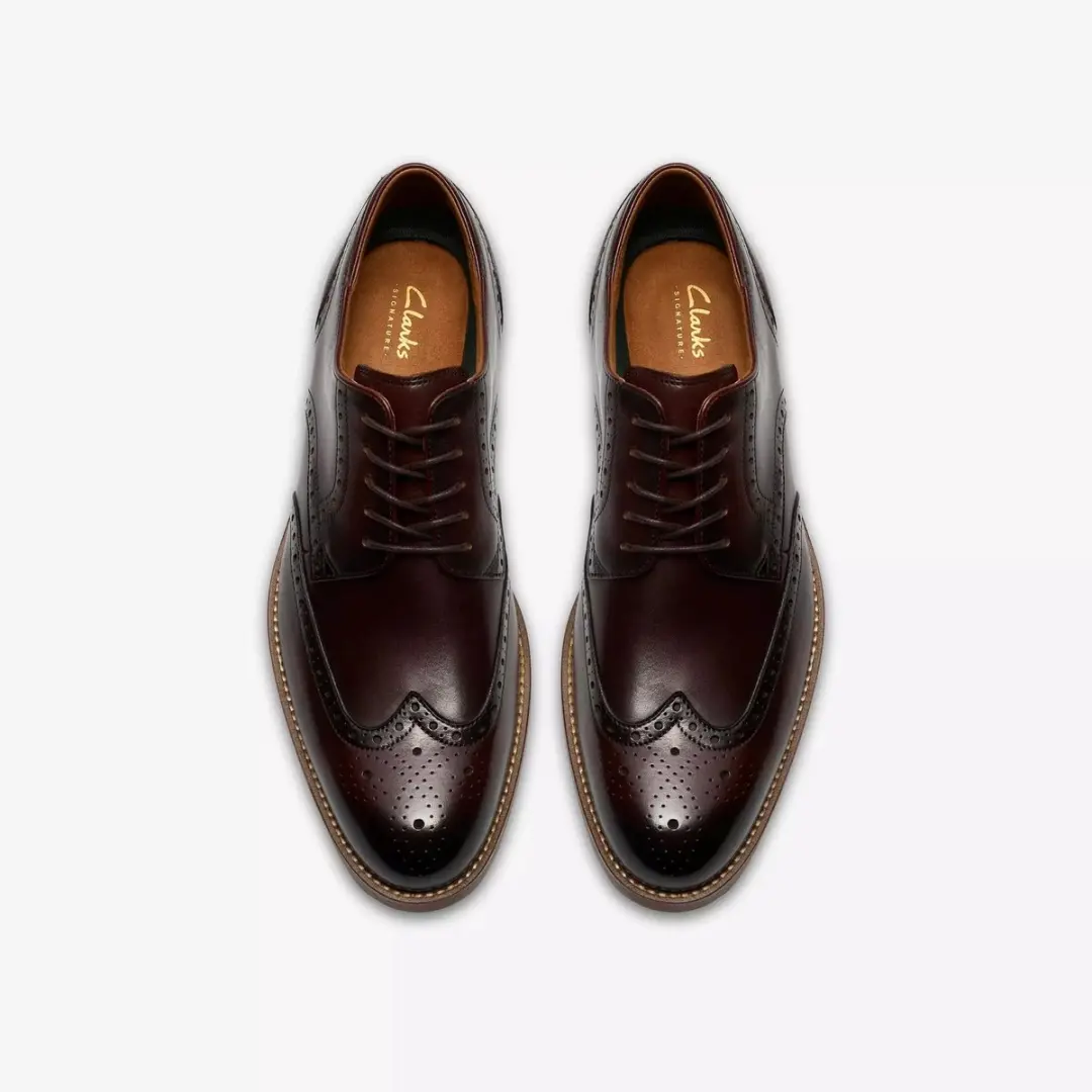 Clarks Veterschoen Bruin