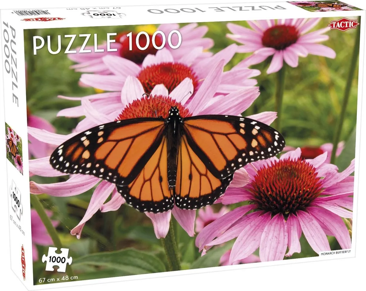 Tactic Monarch Butterfly Puzzel 1000 Stukjes