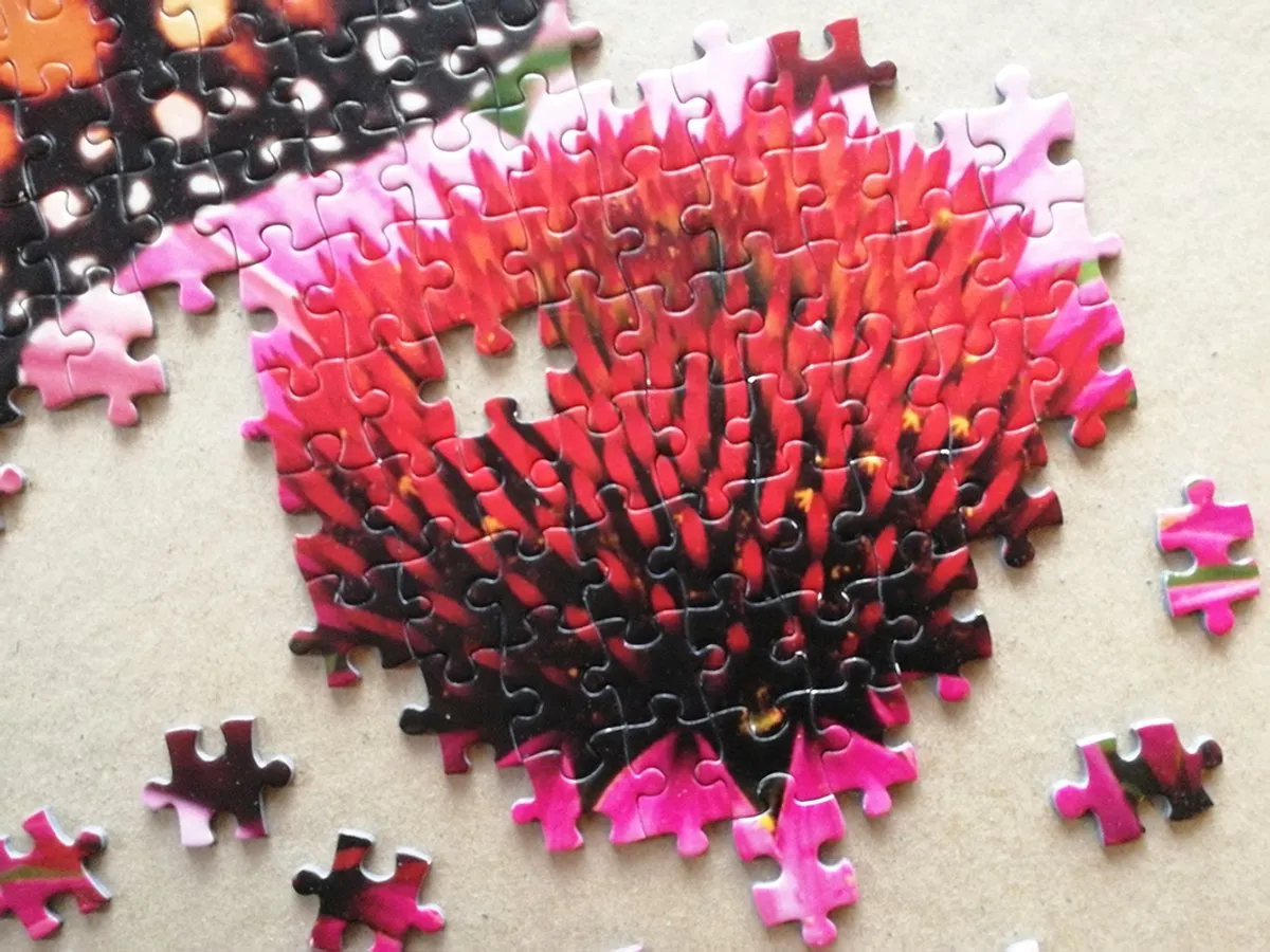 Tactic Monarch Butterfly Puzzel 1000 Stukjes - Bont
