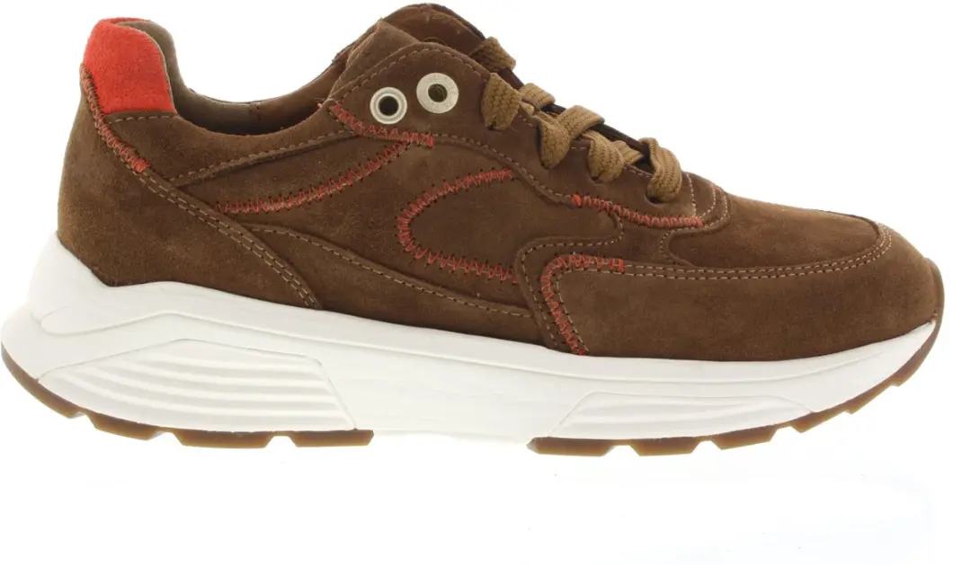 Dames Veterschoenen Xsensible Ponte Vecchio G Cognac