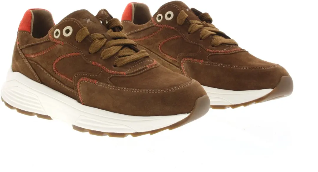 Xsensible Ponte Vecchio Dames Veterschoenen Cognac - Maat 37 - afbeelding 6 van 6