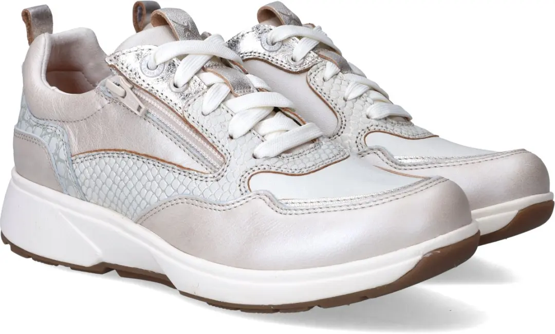 Xsensible Grenoble Soft Pearl Dames Veterschoenen - Beige 37
