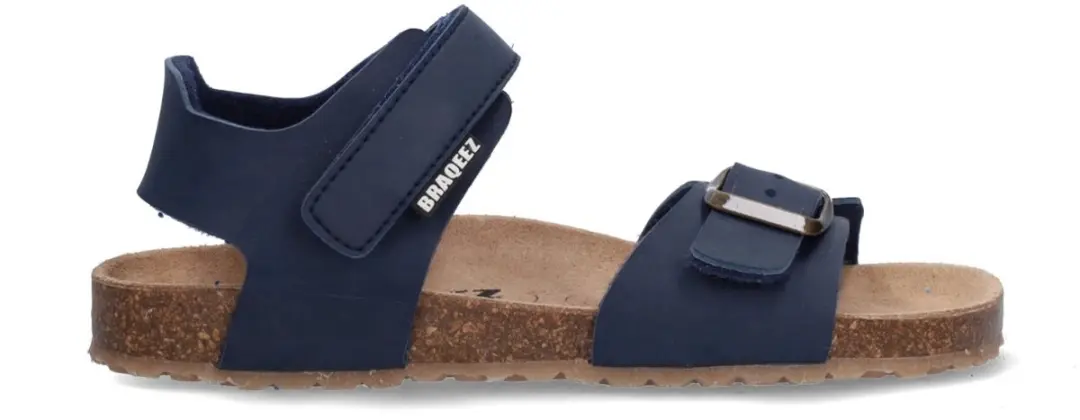 Braqeez 426415-720 Jongens Platte Sandalen