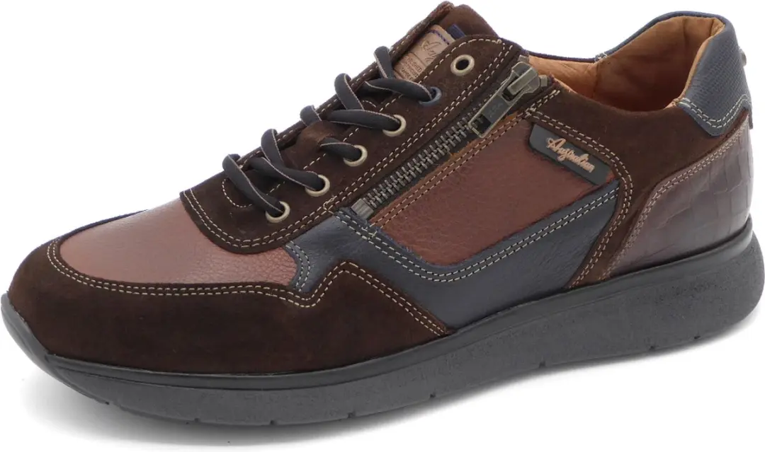 Heren Sneakers Australian Dakota Width H Cognac - Maat 41 - afbeelding 2 van 6