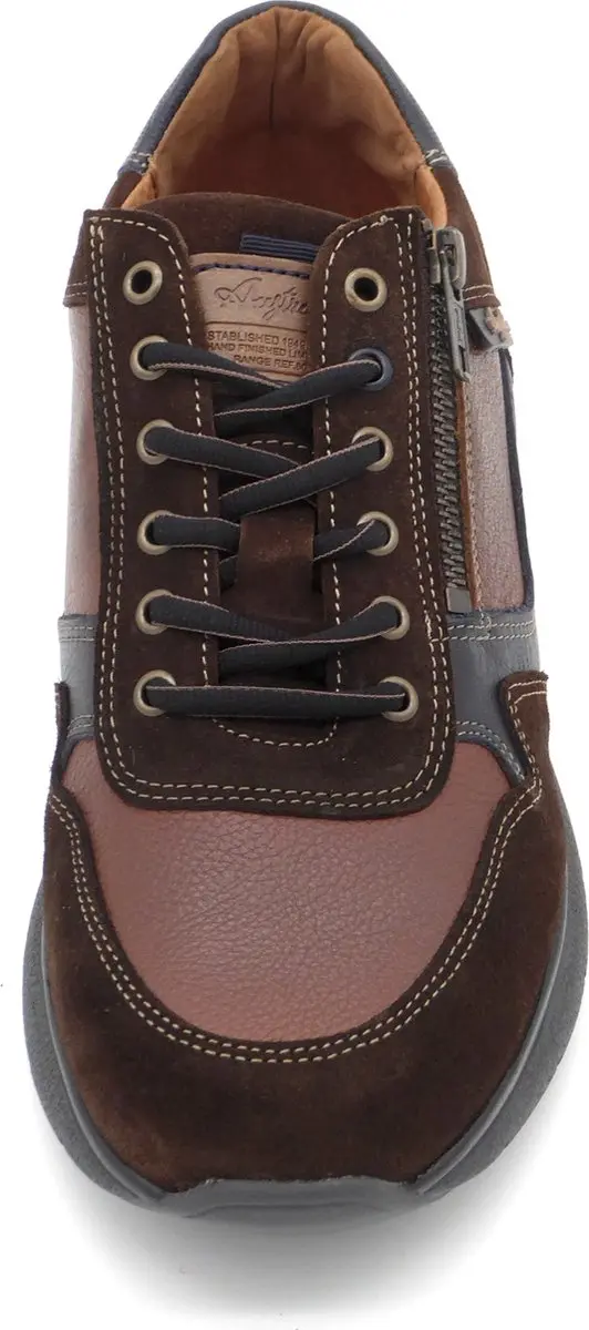 Heren Sneakers Australian Dakota Width H Cognac - Maat 41 - afbeelding 4 van 6