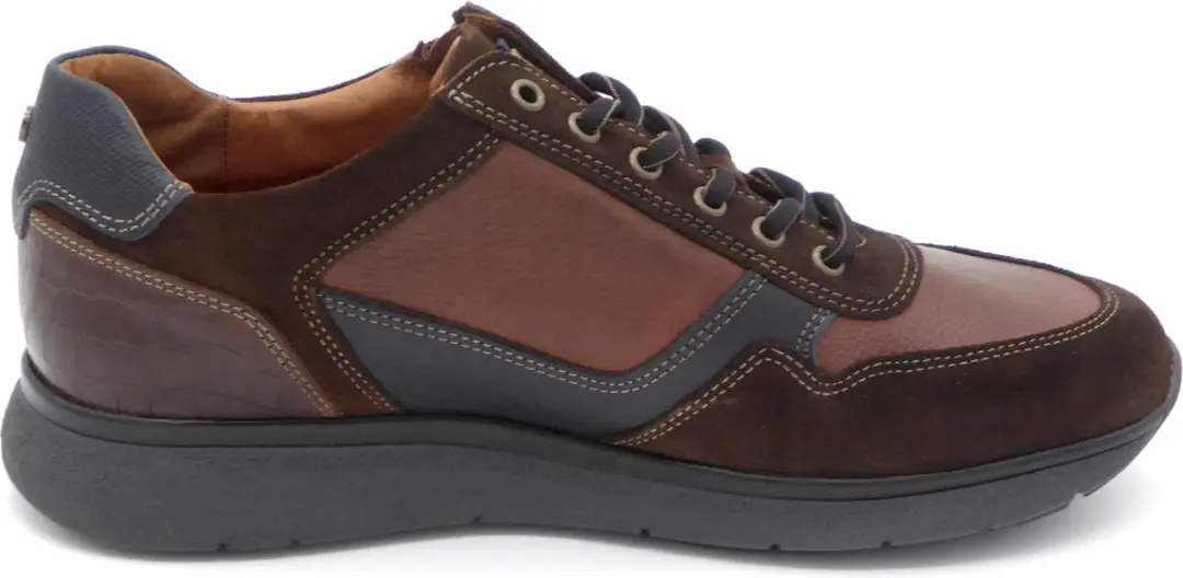 Heren Sneakers Australian Dakota Width H Cognac - Maat 41 - afbeelding 5 van 6