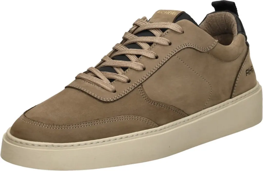 Rehab Oliver Heren Sneakers - Taupe - Maat 42 - afbeelding 4 van 6
