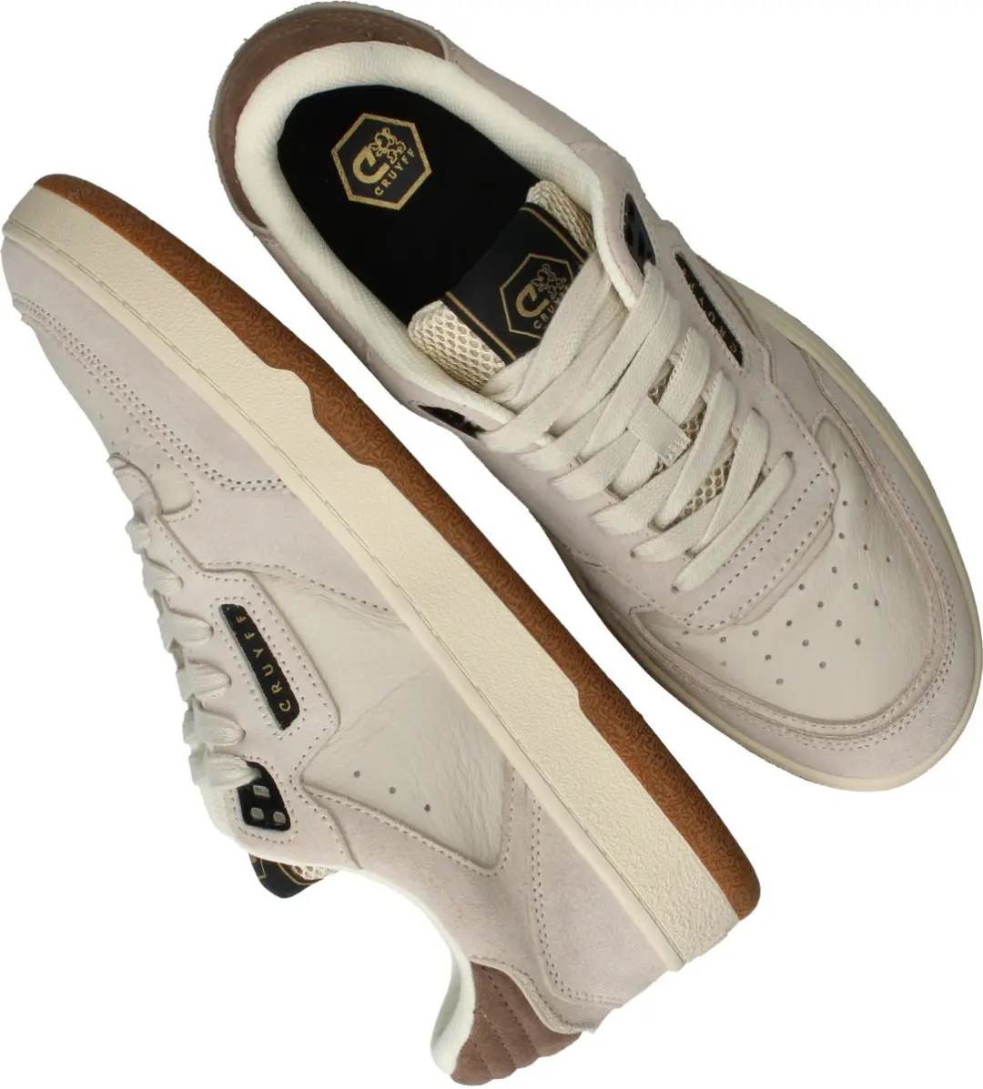 Cruyff Volteria Sneakers - Heren - Beige - afbeelding 6 van 6