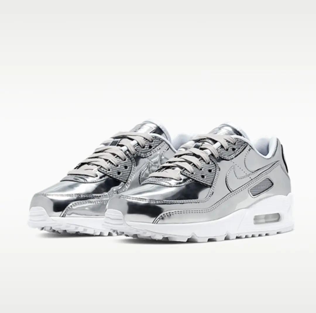 Nike Air Max 90 SP Sneakers - Dames 40.5 - Zilver