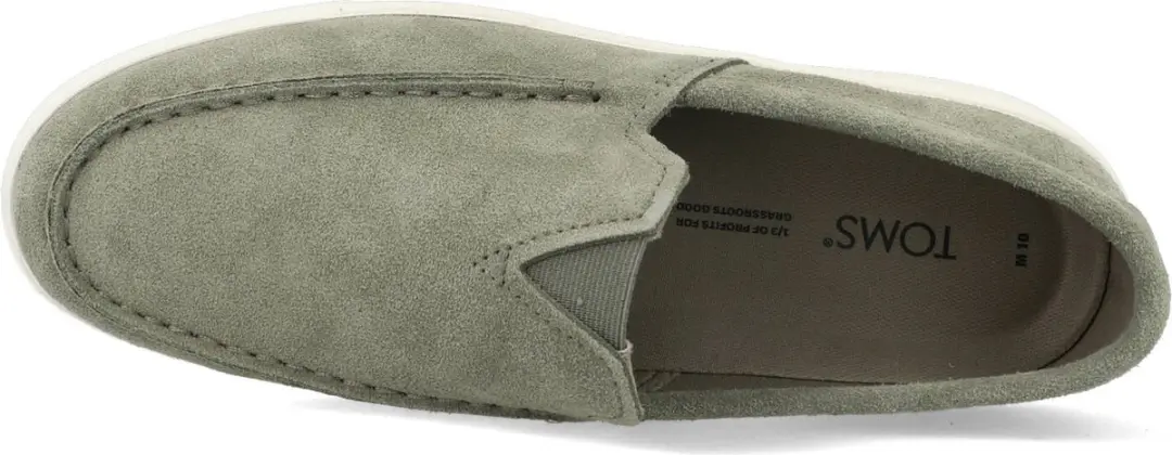 TOMS TRVL Lite Loafers - Vetiver Grijs Suède - Maat 46 - afbeelding 6 van 6