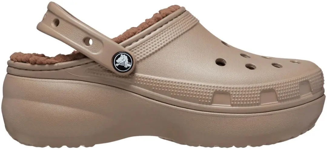 Crocs Classic Platform Lined Clog Instappers Dames