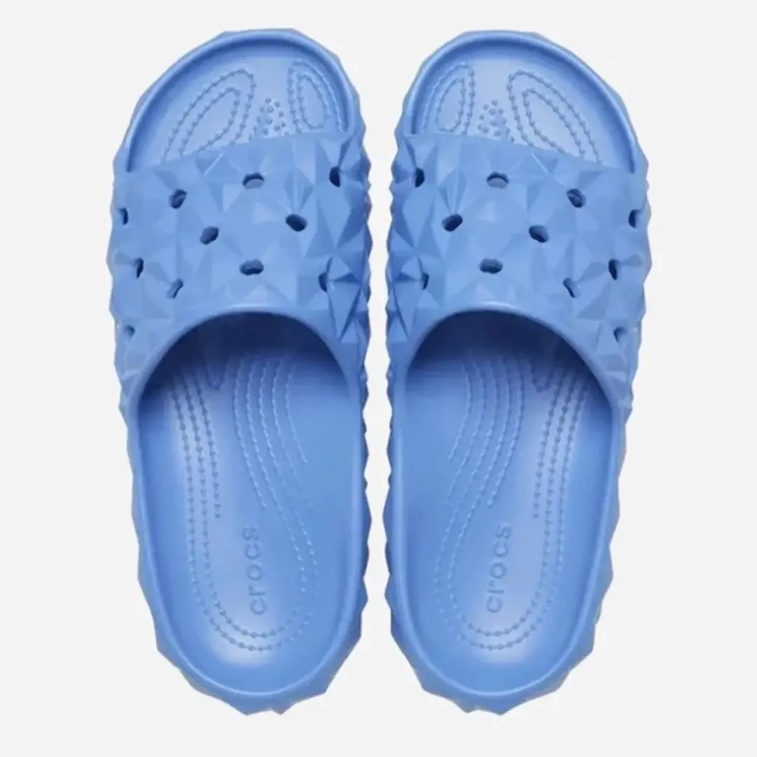 Crocs Classic Geometric Slide v2 Elemental Blue Maat 37/38 US M5/W7