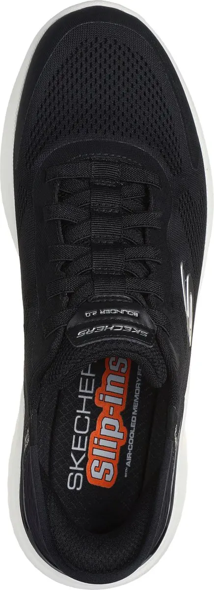 Skechers Bounder 2.0 Emerged Heren Instappers - Zwart - afbeelding 4 van 6