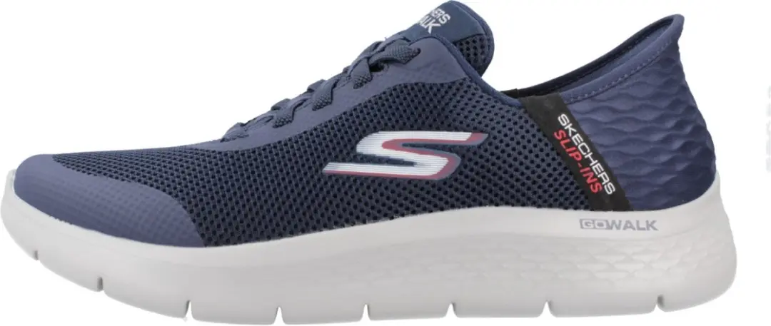 Skechers Slip-ins Go Walk Flex Hands Up Heren Instappers Navy