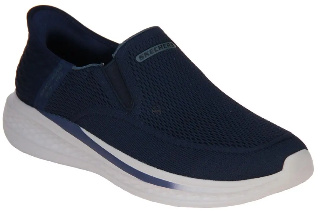 Skechers Slade Deacon Heren Instappers - Navy - afbeelding 2 van 6