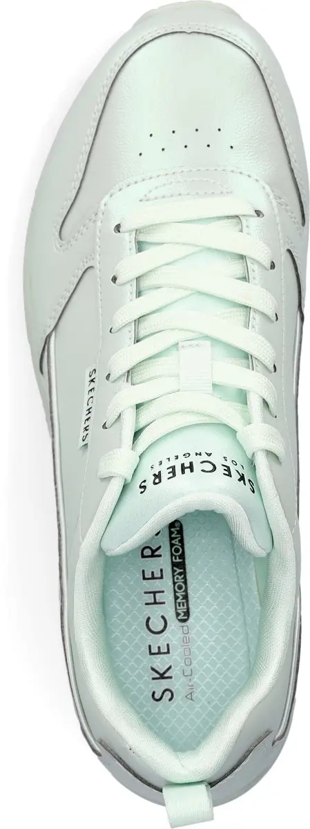 Skechers Uno Galactic Gal Dames Sneakers - Groen