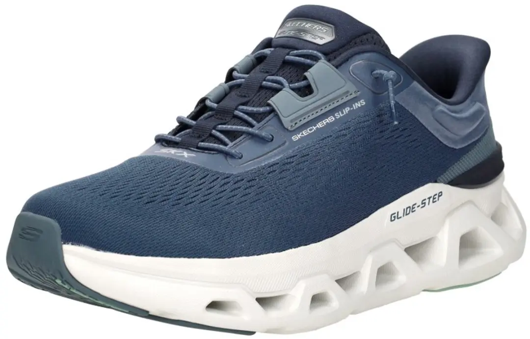 Skechers Glide-Step Altus Korvus Heren Instappers - Navy - afbeelding 4 van 6