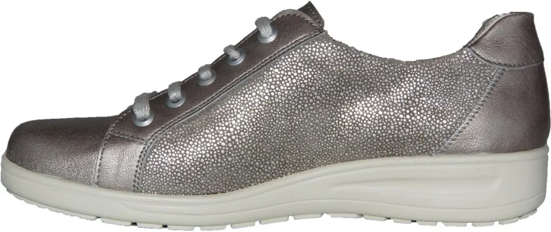 Solidus Heaven 27001-40448 Dames Veterschoenen - 42 - Taupe Metallic