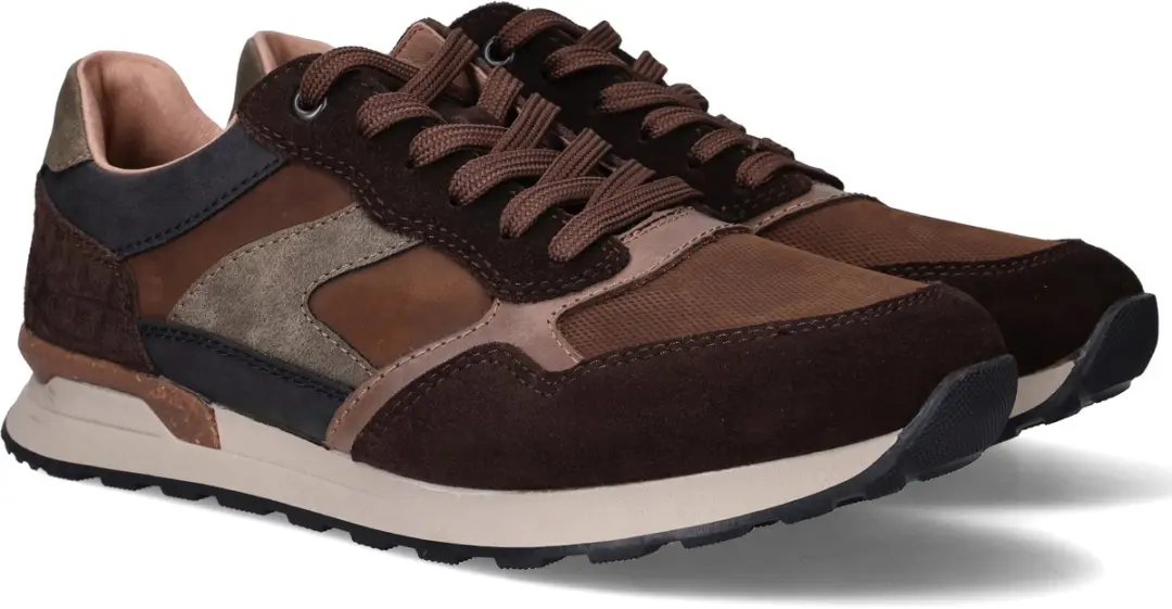 Rieker Heren Sneakers - Bruin - Maat 44 - afbeelding 2 van 6