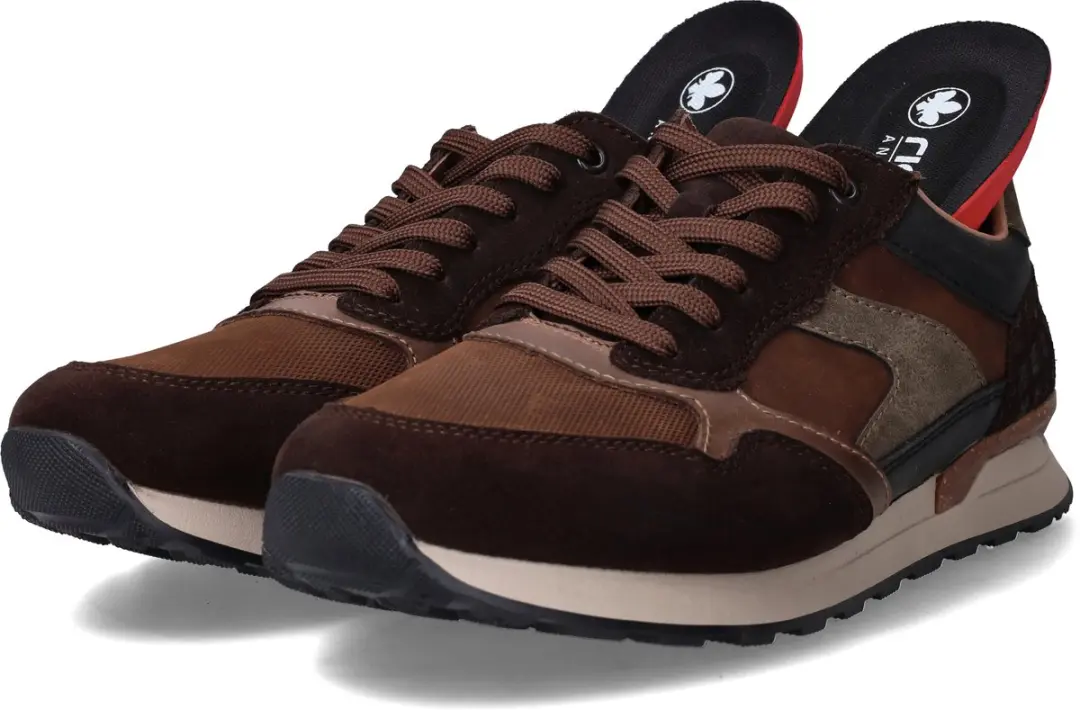 Rieker Heren Sneakers - Bruin - Maat 44 - afbeelding 6 van 6