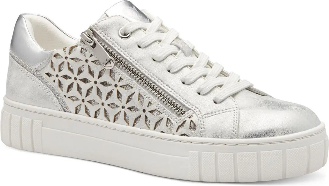 Marco Tozzi Dames Sneaker 2-23701-42 248 F-breedte Maat: 38 EU