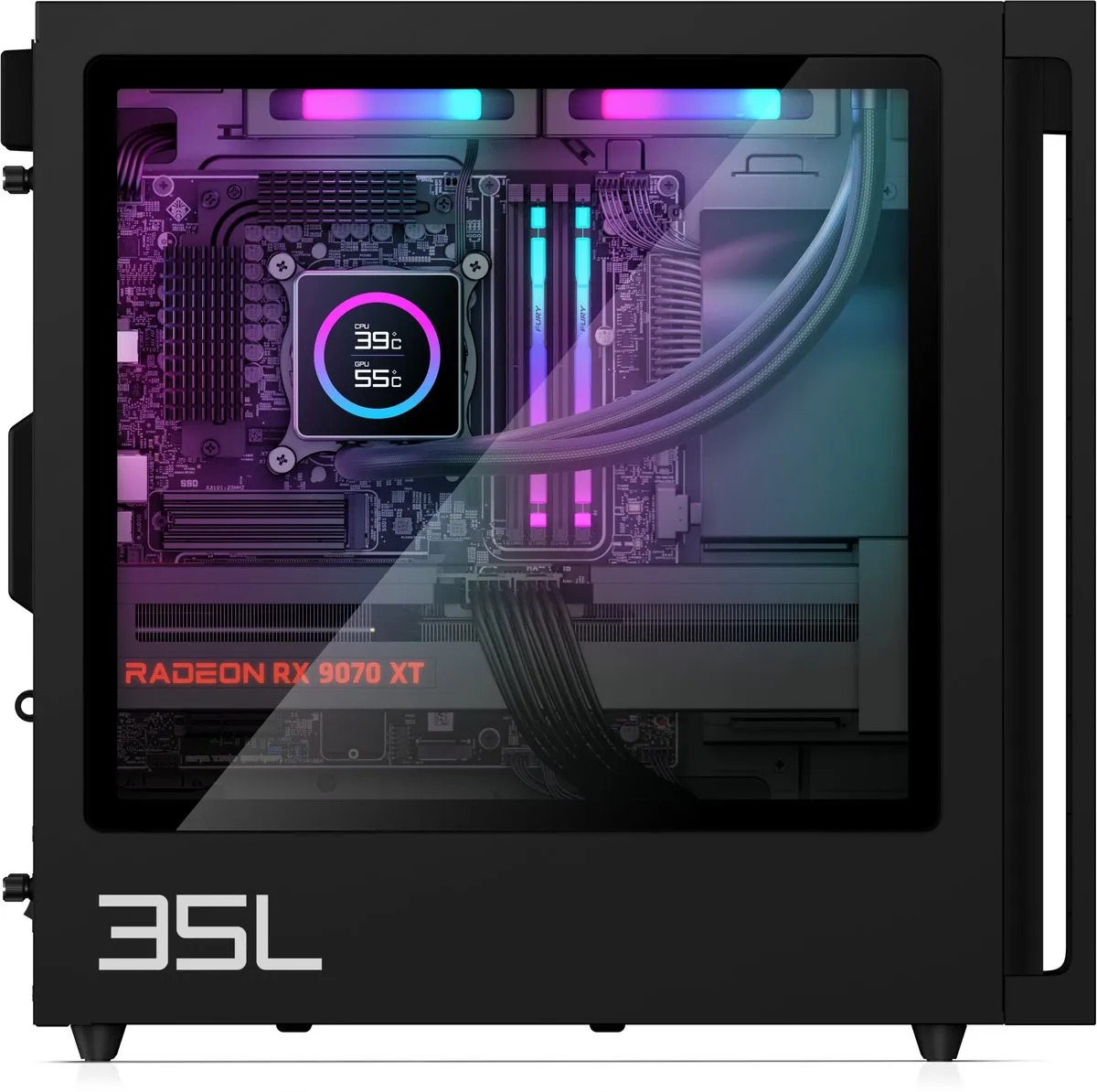 HP OMEN 35L GT16-1271nd Gaming PC - Zwart - afbeelding 6 van 6