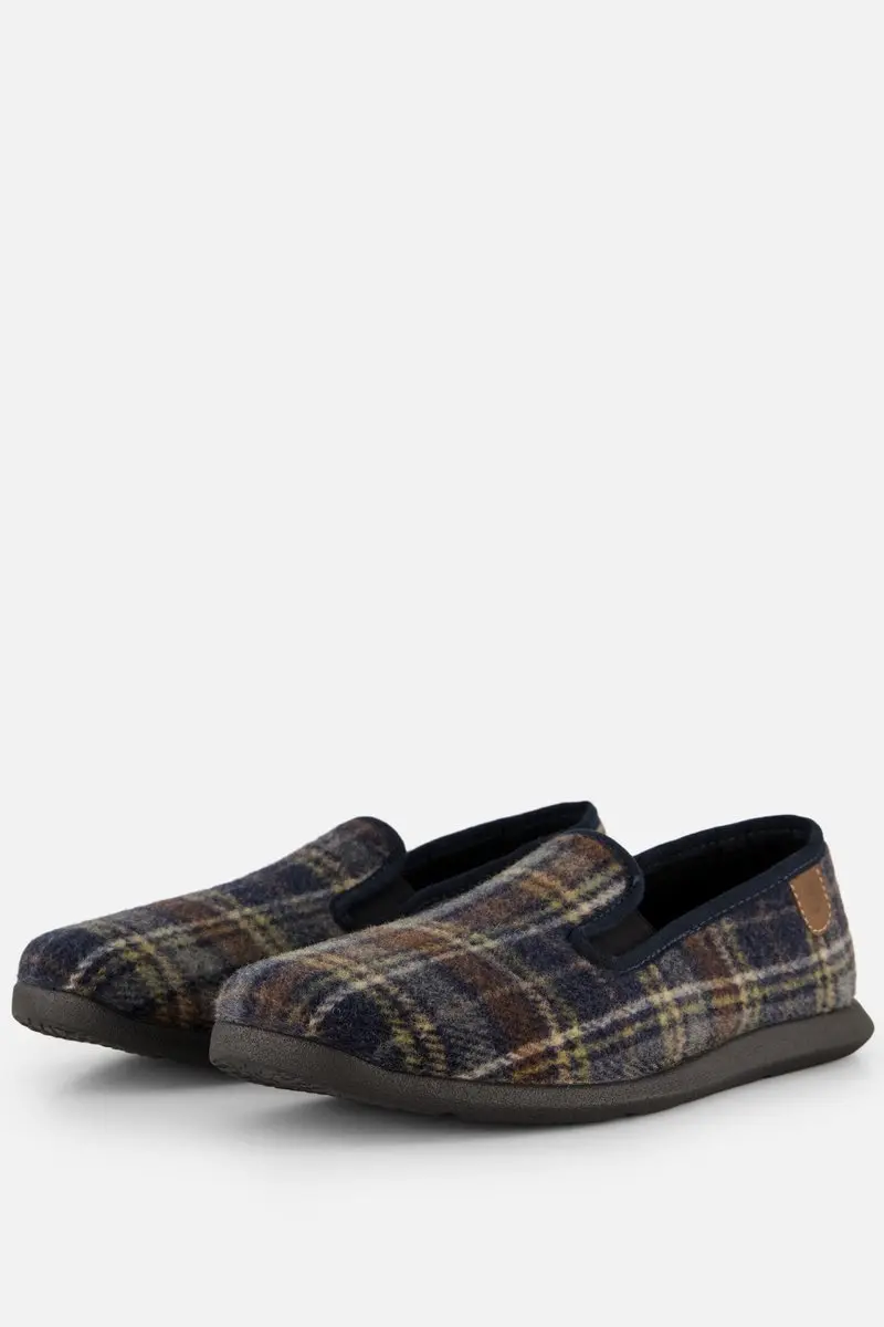 Rohde Fermo Pantoffels blauw Textiel
