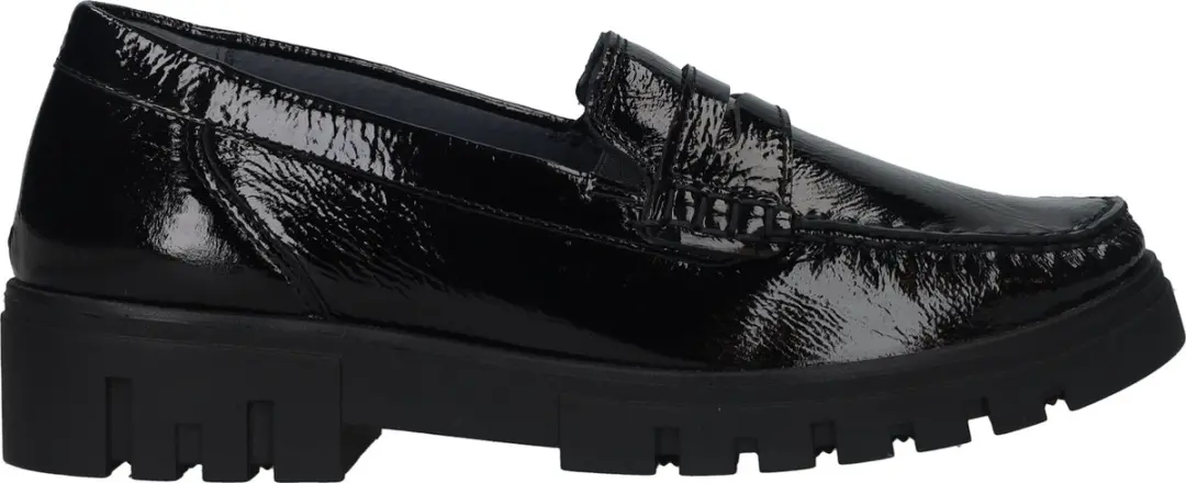 Dames Instappers & Ballerina's Waldlaufer H-serena Schwarz 723502 Zwart