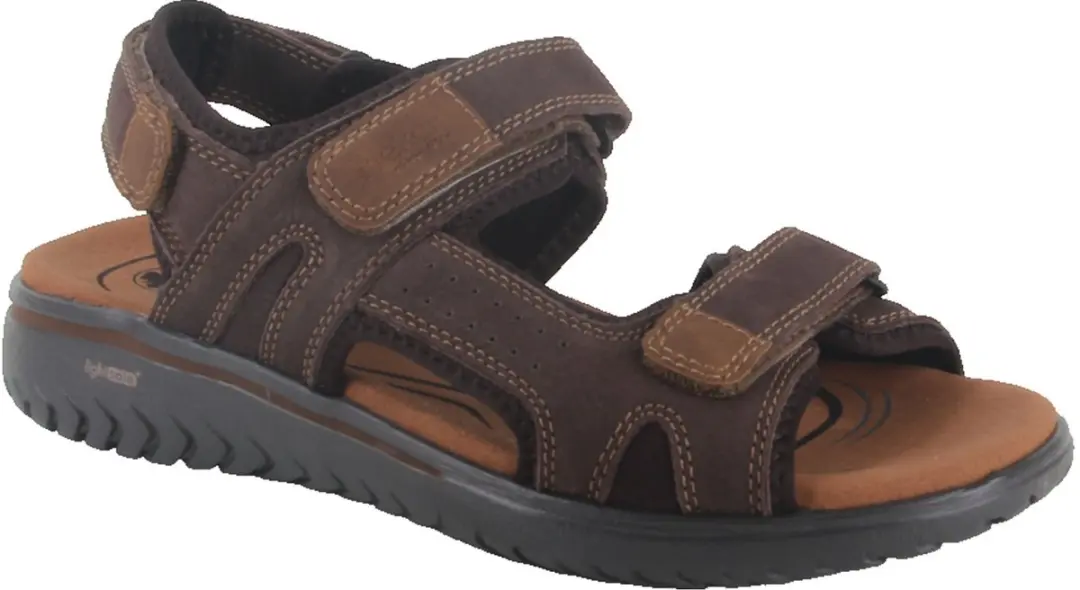 Rieker Heren Sandalen 26450-26 - Maat 45 - Donkerbruin