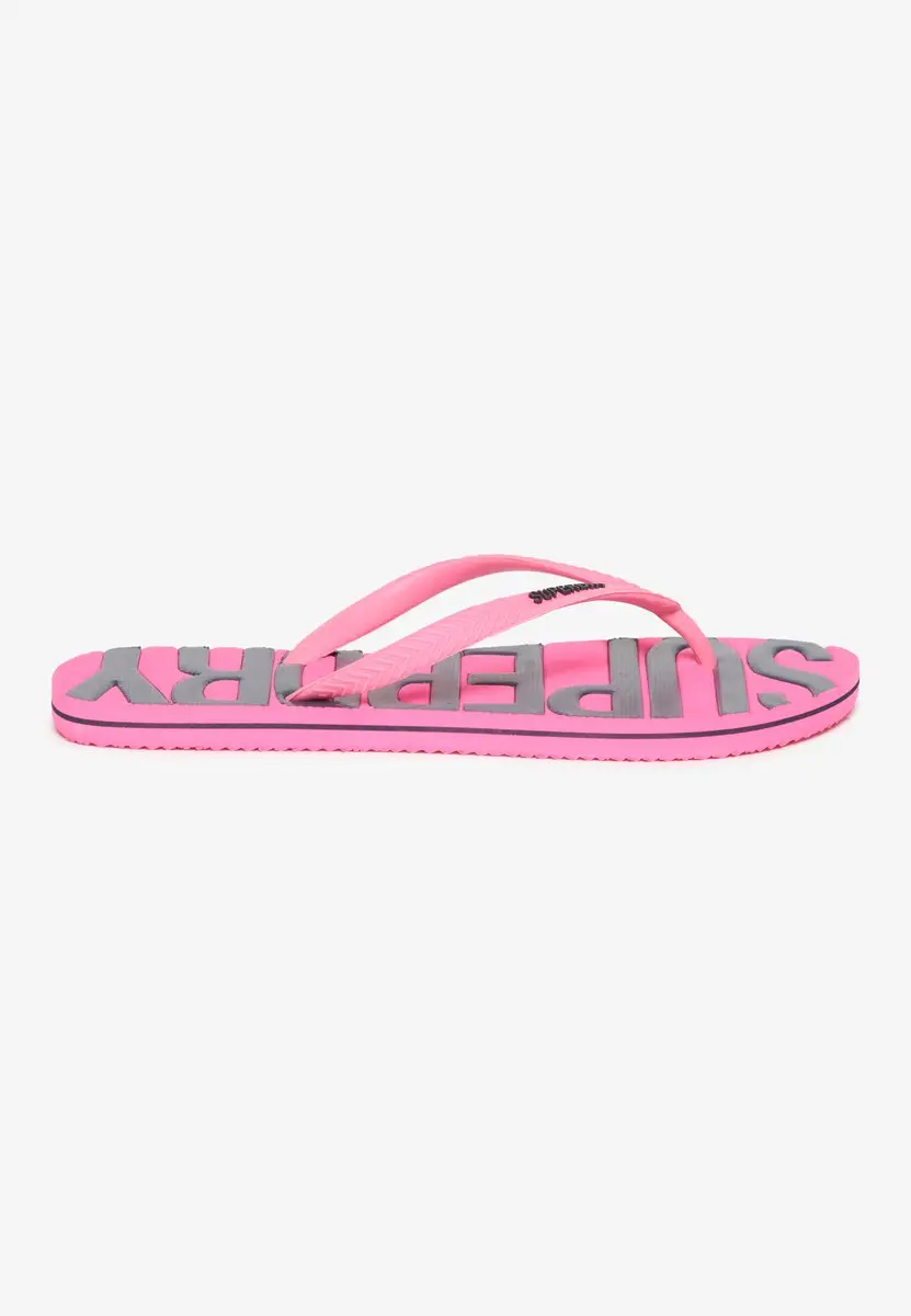 Superdry Vintage Vegan Teenslipper WF310197A - 36/37 - Fluro pink - afbeelding 5 van 6