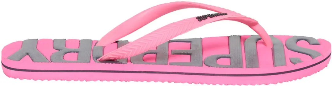 Superdry Vintage Vegan Teenslipper WF310197A - 36/37 - Fluro pink - afbeelding 3 van 6
