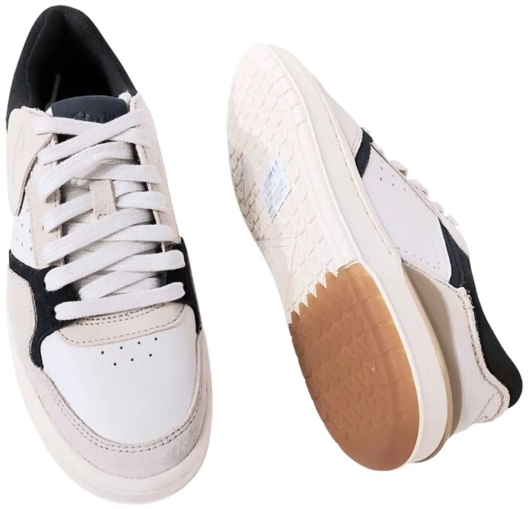 Clarks CourtLite 2 LO Lage Sneakers - Wit/Beige 43 - afbeelding 5 van 6