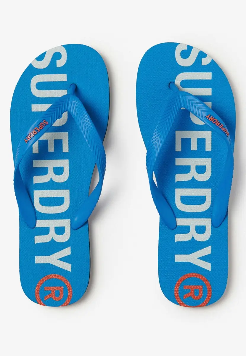 Superdry Core Essential Teenslipper - Blauw EU 46-47 - afbeelding 6 van 6