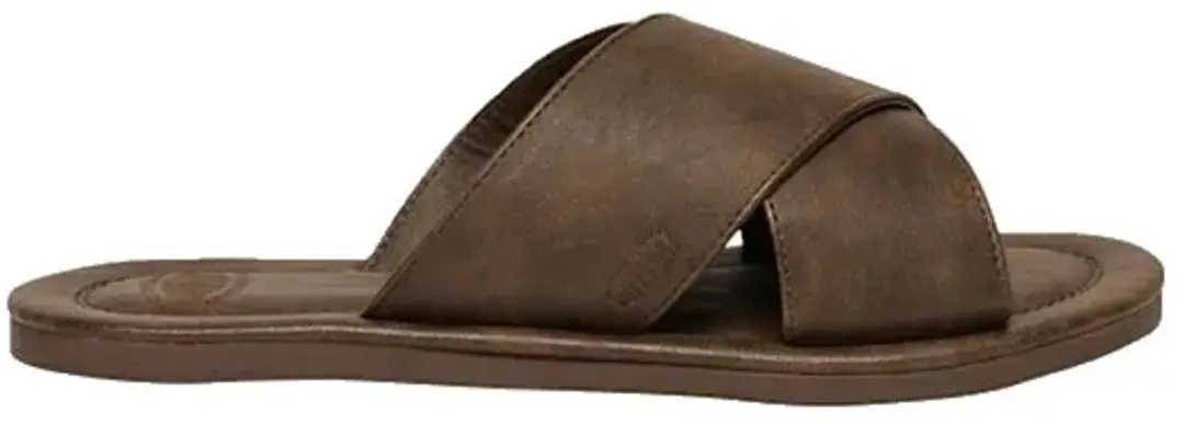 Superdry Vintage Slippers met Kruisbanden - Donkerbruin - afbeelding 6 van 6