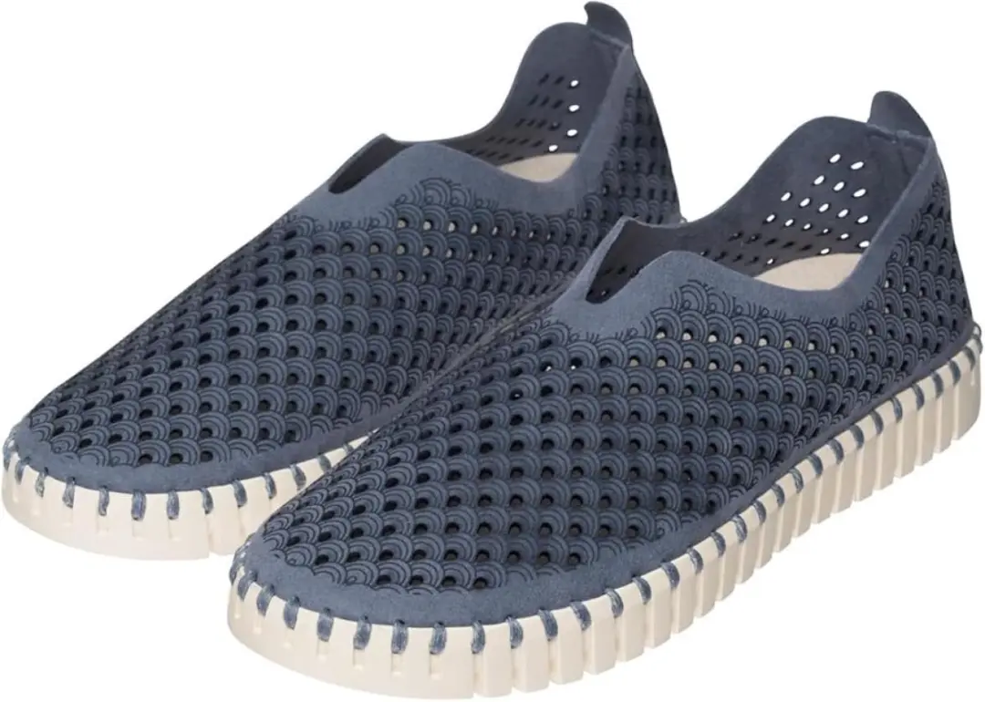 Ilse Jacobsen Instappers TULIP3275 - Grey Blue