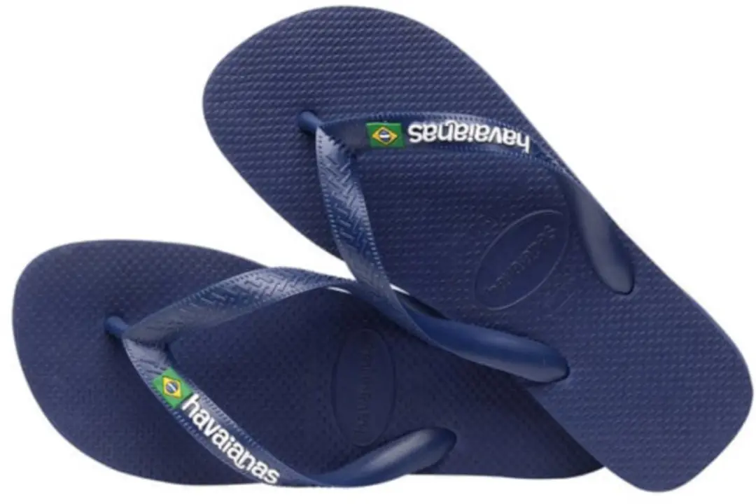 Havaianas Brasil Logo Teenslipper 43/44 - Blauw - afbeelding 4 van 6