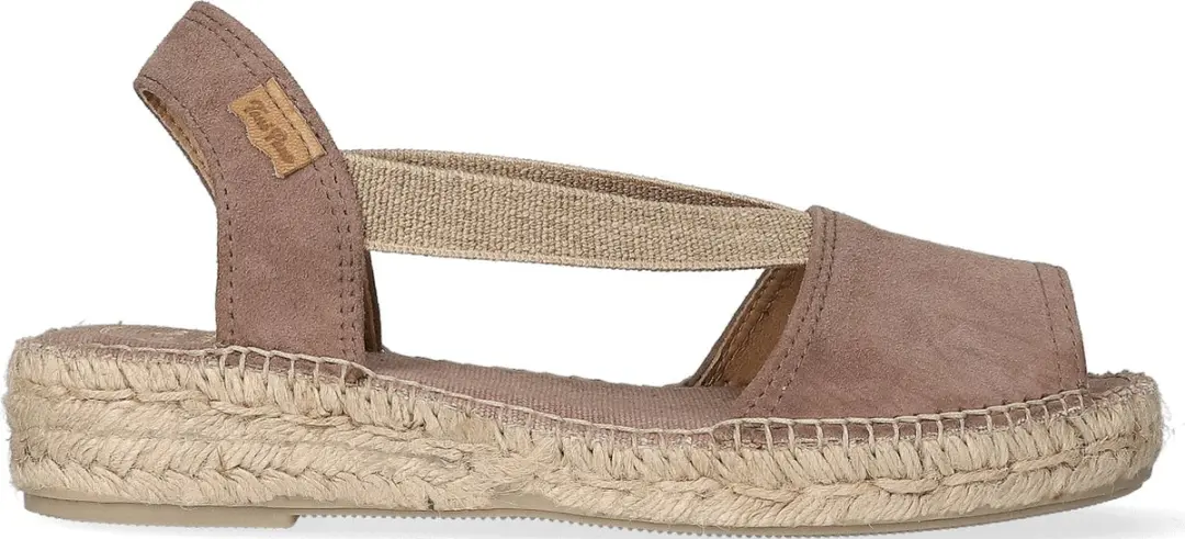 Toni Pons Ella Dames Espadrilles Taupe