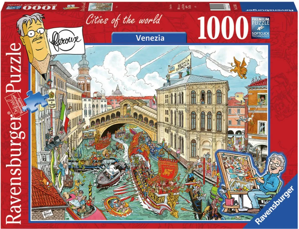 Ravensburger Fleroux Venetië Legpuzzel 1000 Stuks