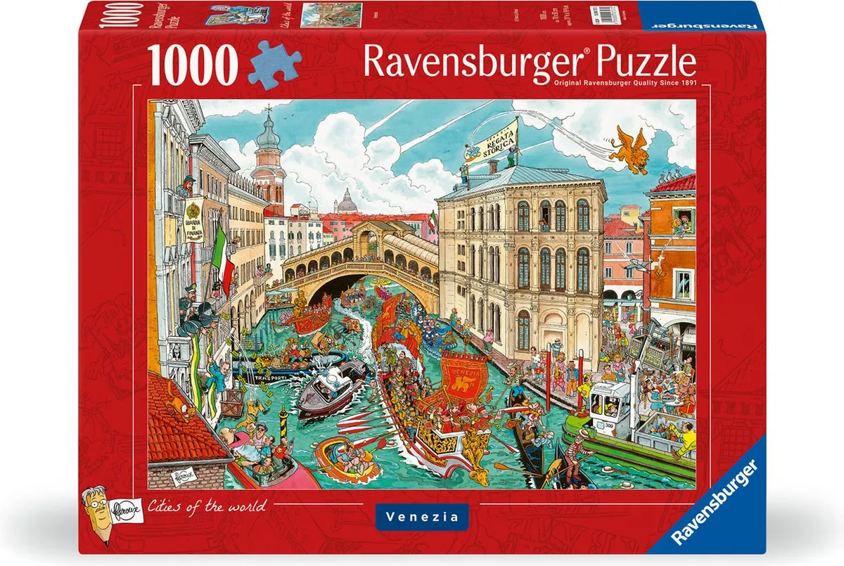 Ravensburger Fleroux Venetië Legpuzzel 1000 Stuks