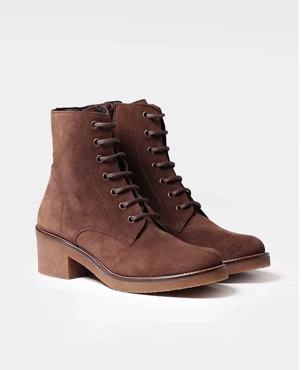 Toni Pons Pavia-sy Booties Met Hak Bruin EU 39 Vrouw