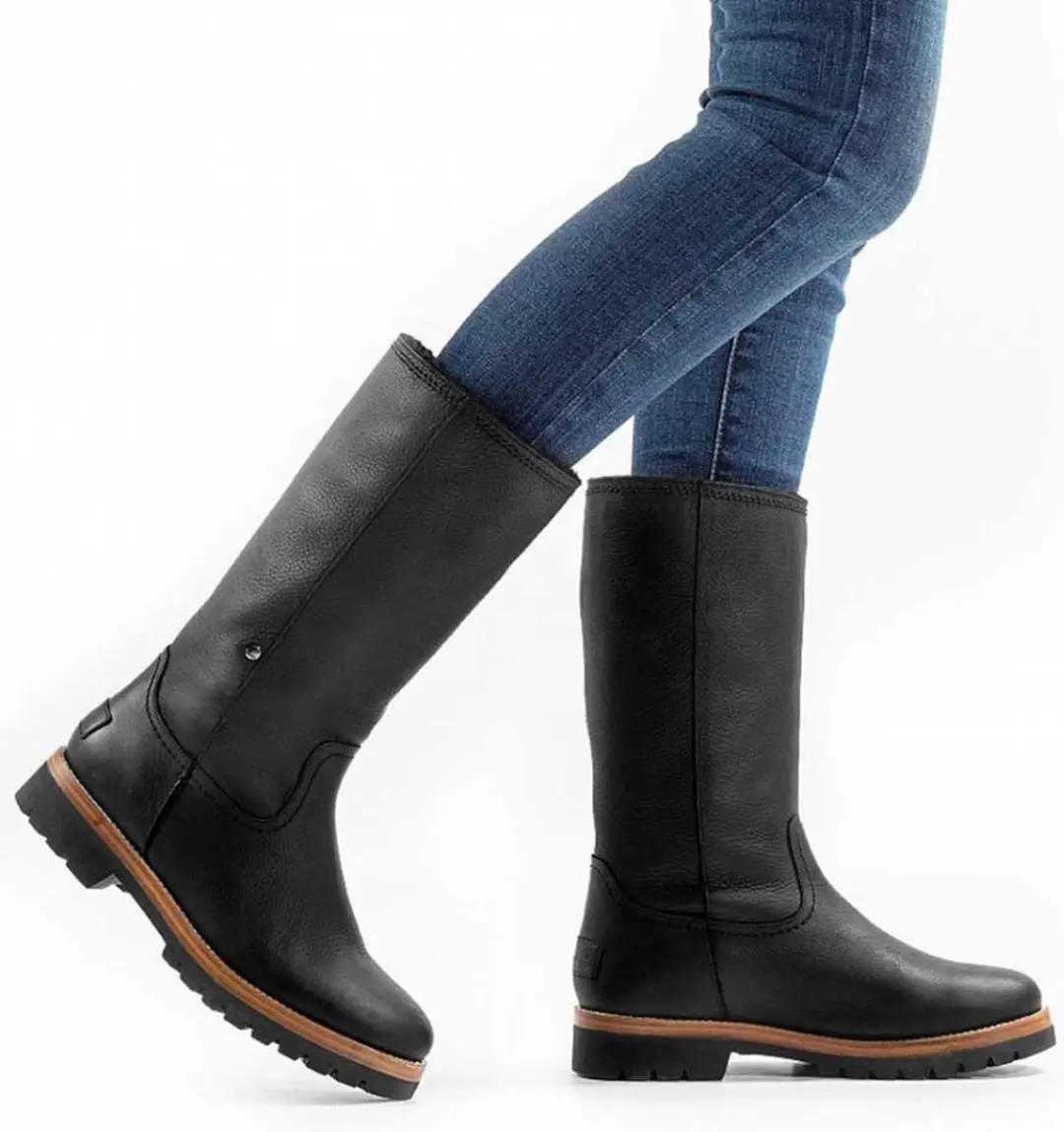 Panama Jack Bambina B104 Napa Grass Laarzen - Zwart