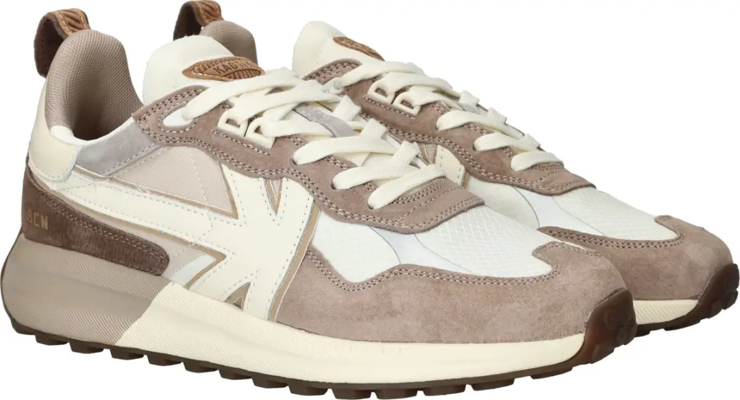 Kaotiko Vancouver Lage Sneakers 46 - Wit/Beige