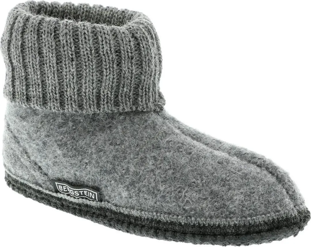 Bergstein Cozy Sloffen - Unisex - Maat 45 - Grijs